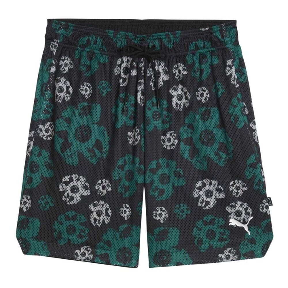 Puma Mens Hoopocalypse Reversible Basketball Shorts / Black